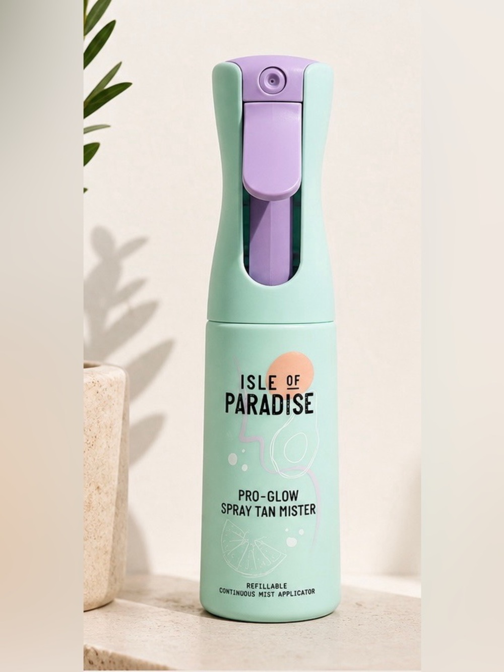 Isle of Paradise Pro Glow Spray Tan Mister Empty Refillable Mist Bottle